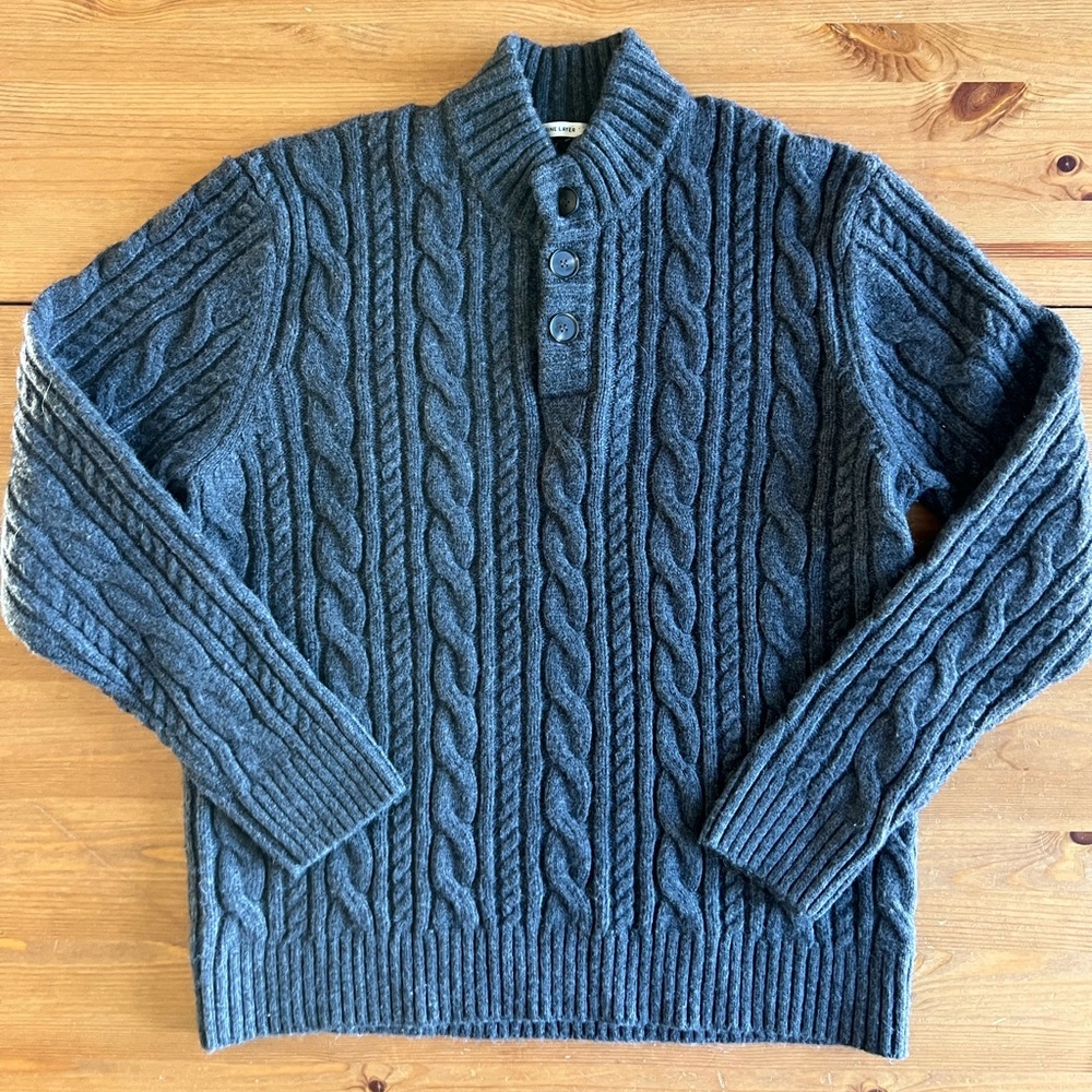 NWOT Marine Layer Men’s Wool Blend Sweater